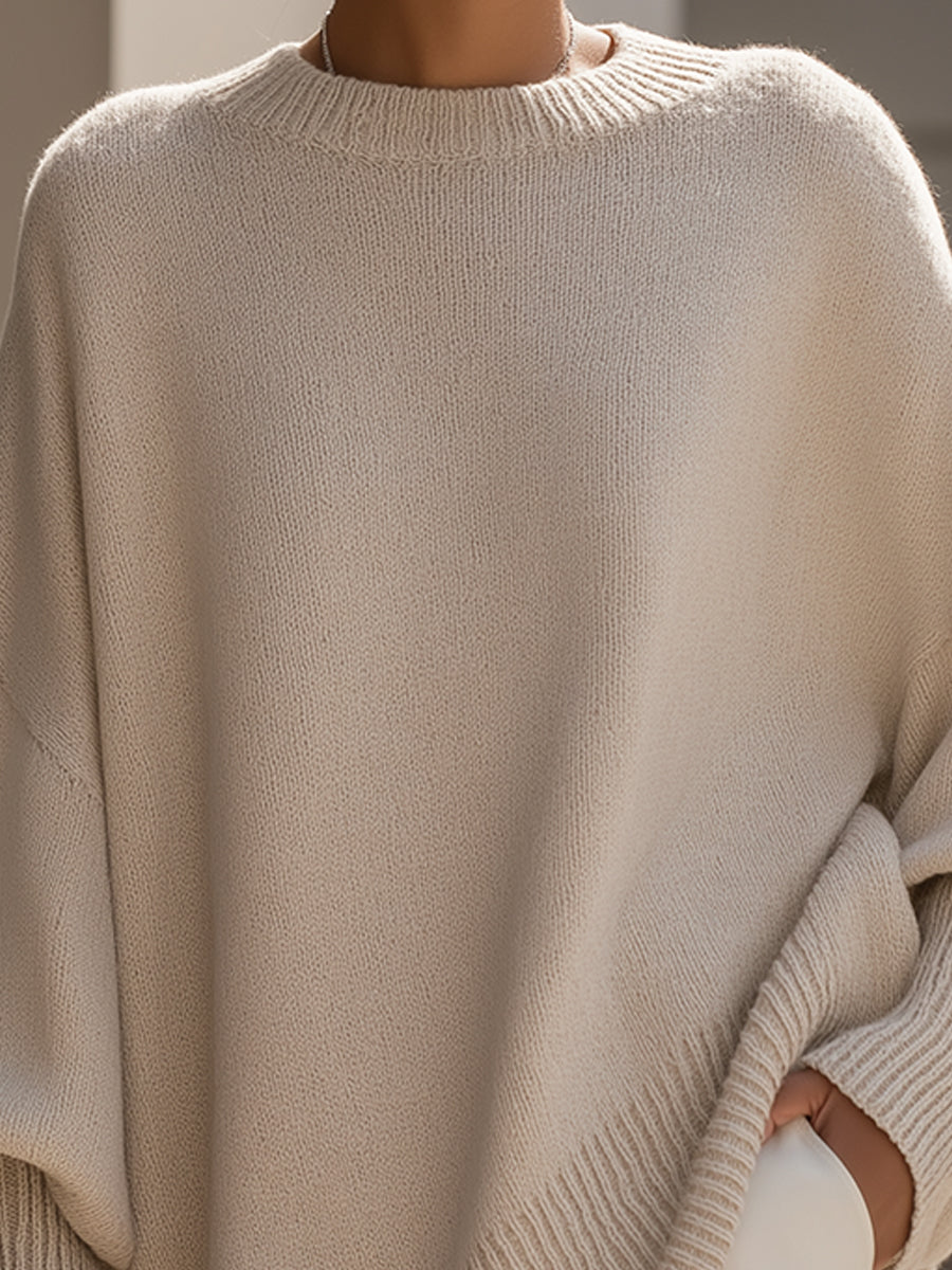 Mandy – Uanstrengt Elegance Oversized Pullover