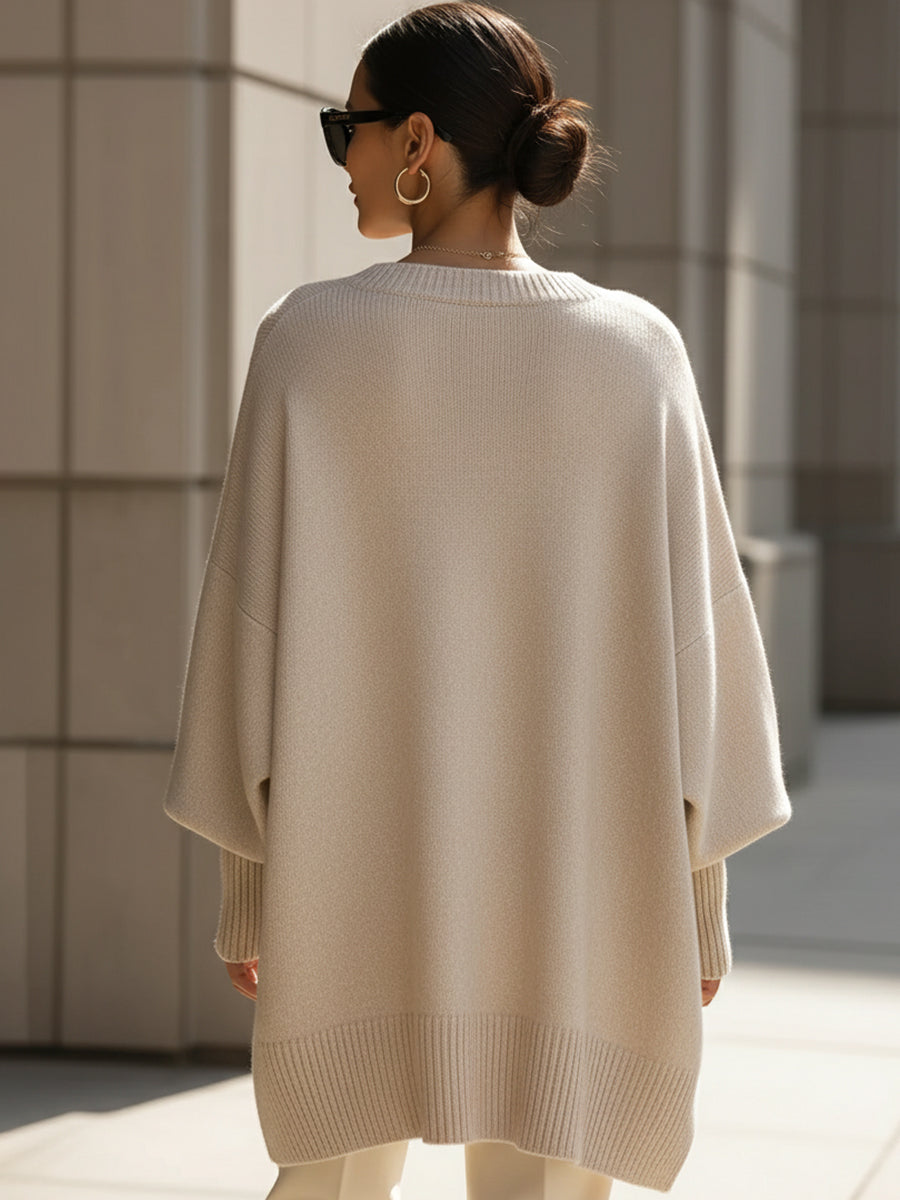 Mandy – Uanstrengt Elegance Oversized Pullover