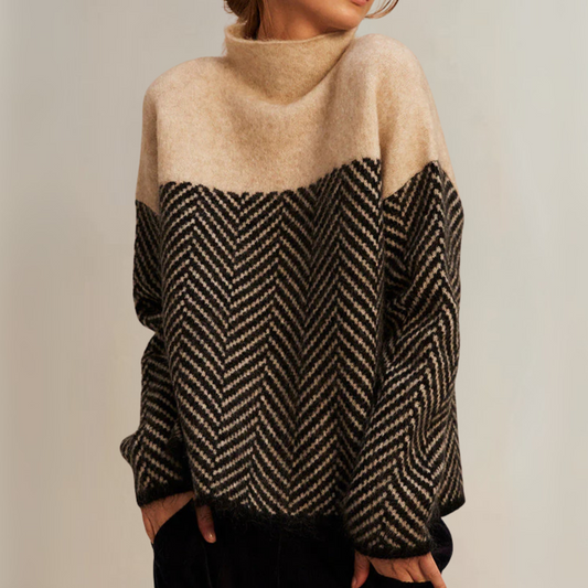 Norah | Bomuldsrullekravepullover