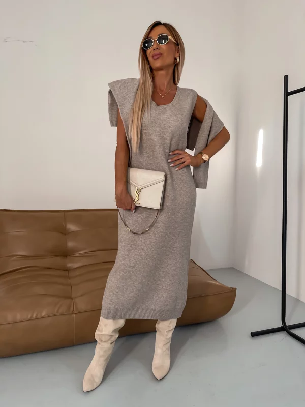 KATHLEEN - Turtleneck To-Delt Vinter Strikset