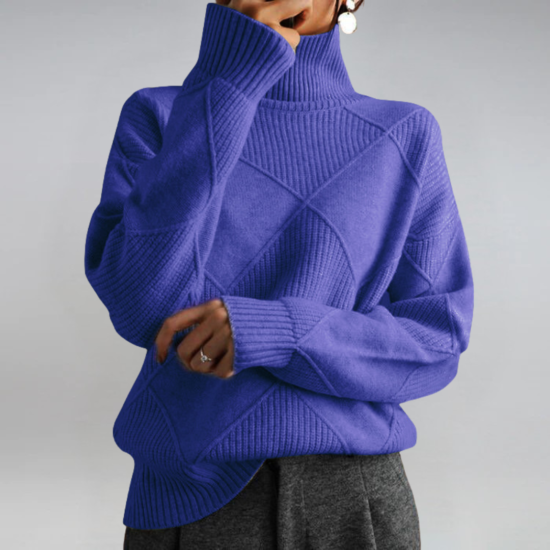 Lauren | Luksus Cashmere Rullekrave Sweater