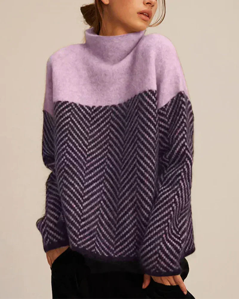 Norah | Bomuldsrullekravepullover