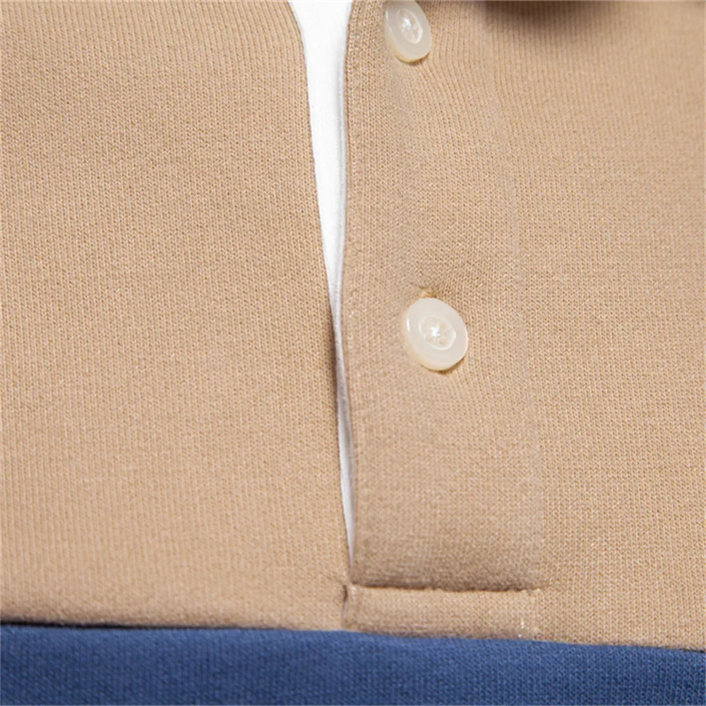 Sébastien™ | Bicolor Polo med Kontrast