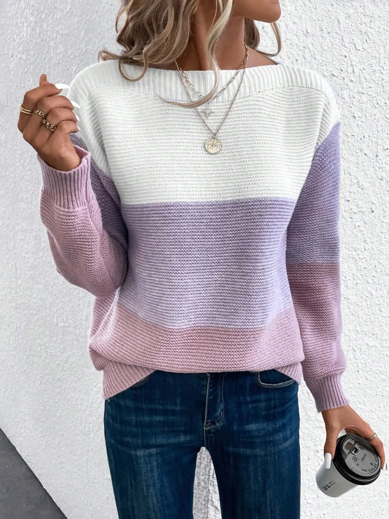 Grace | Komfortabel Ombre-Cardigan