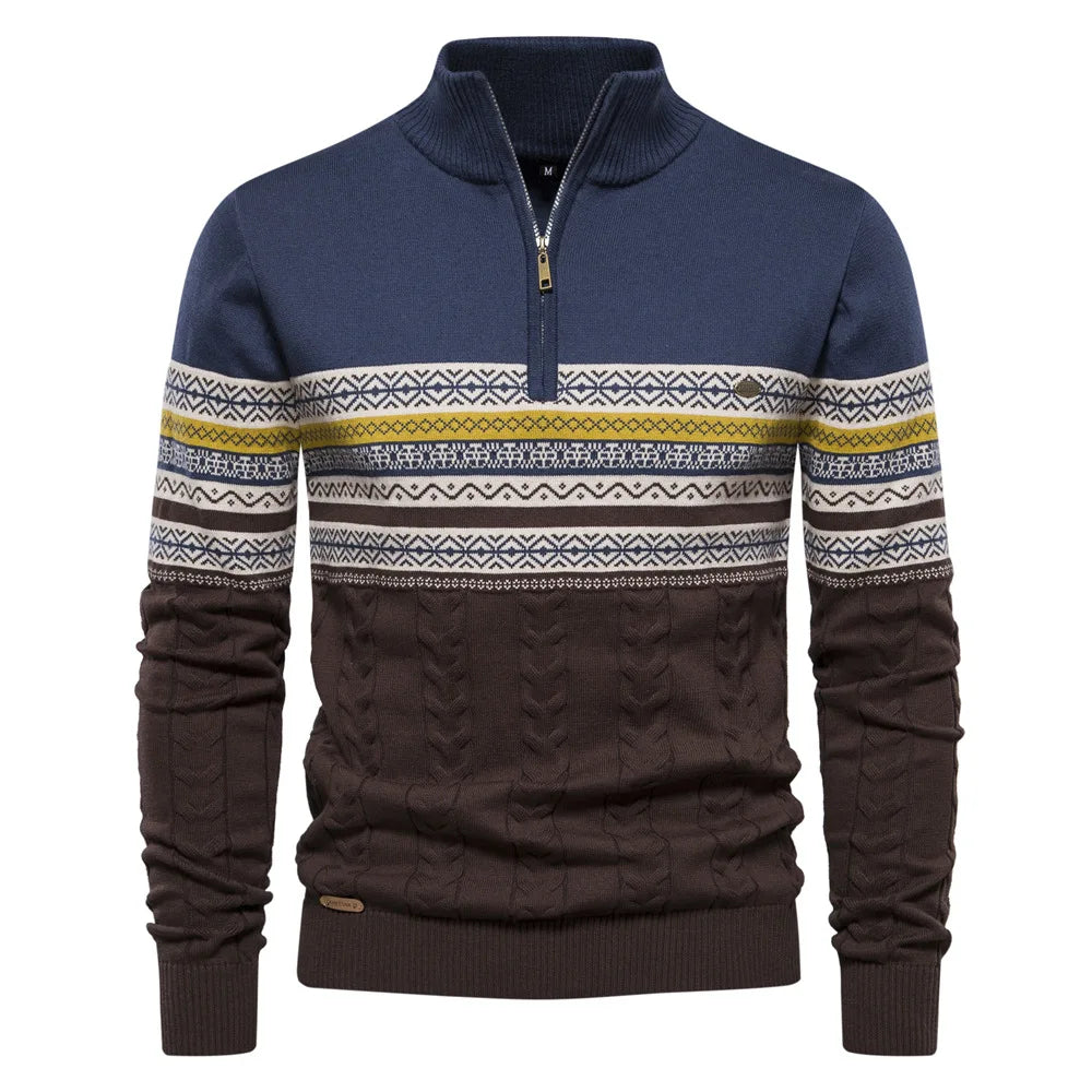 Jean™ | Strik med Subtile Mønstre