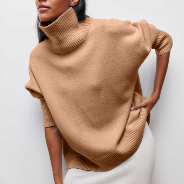 Noa | Luksuriøs Rullekrave Sweater