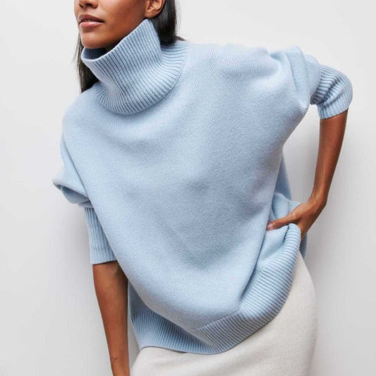 Noa | Luksuriøs Rullekrave Sweater