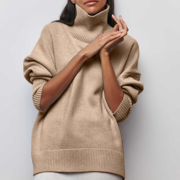 Noa | Luksuriøs Rullekrave Sweater