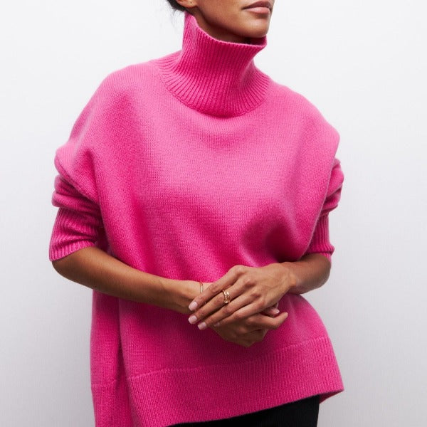 Noa | Luksuriøs Rullekrave Sweater