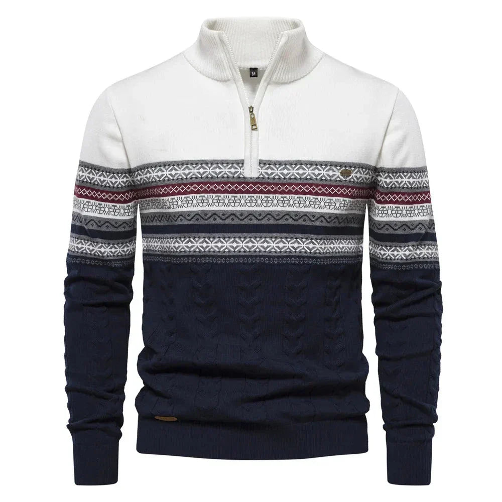 Jean™ | Strik med Subtile Mønstre