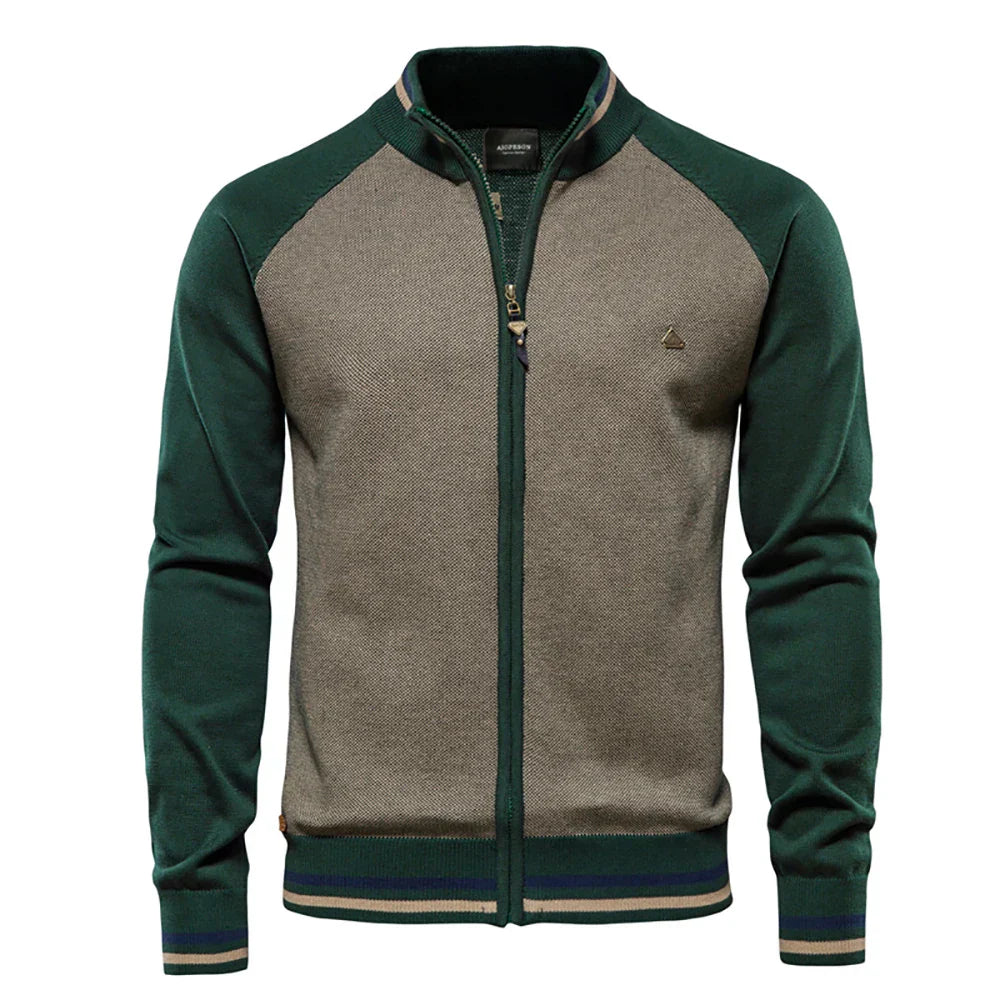 Nicolas™ | Elegant Trøje med Lynlås