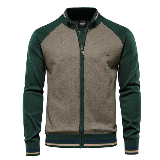 Nicolas™ | Elegant Trøje med Lynlås