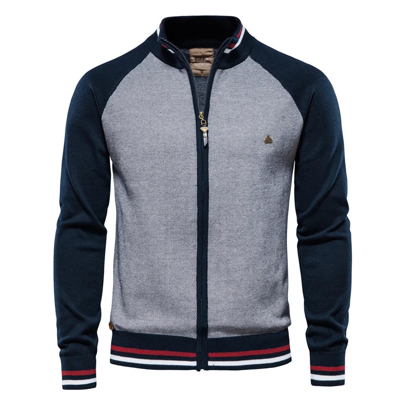Nicolas™ | Elegant Trøje med Lynlås