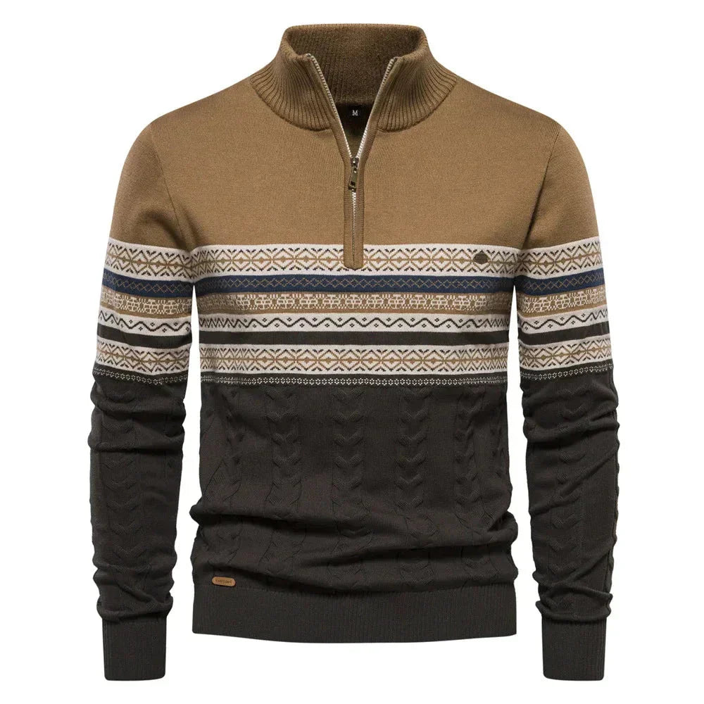 Jean™ | Strik med Subtile Mønstre