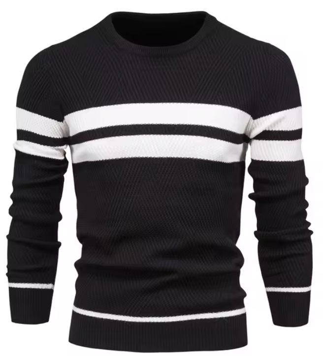 Sébastien™ | Bicolor Kontrast Pullover
