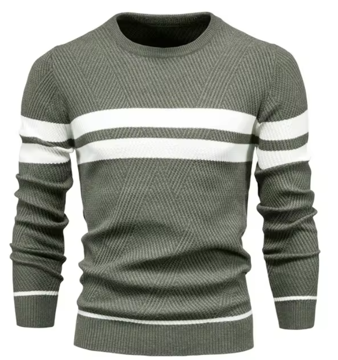 Sébastien™ | Bicolor Kontrast Pullover