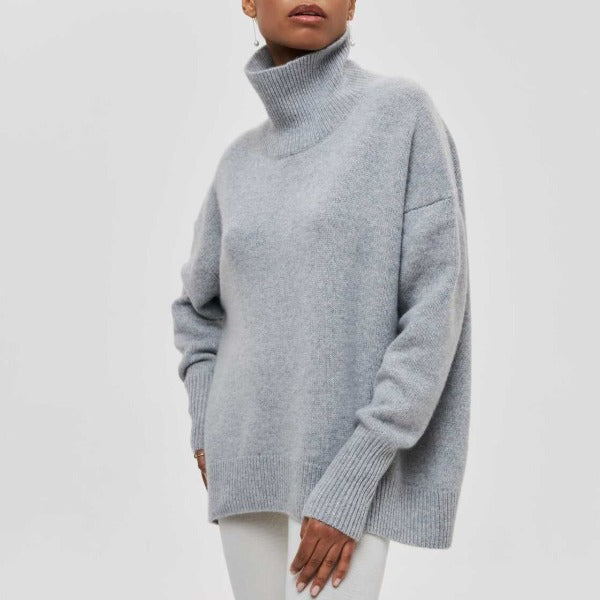 Noa | Luksuriøs Rullekrave Sweater