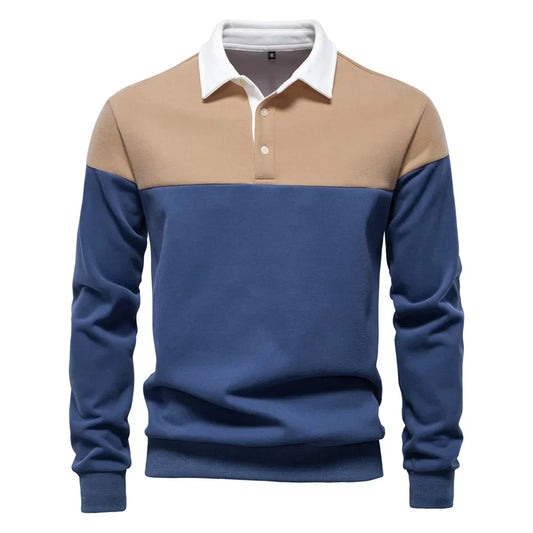 Sébastien™ | Bicolor Polo med Kontrast