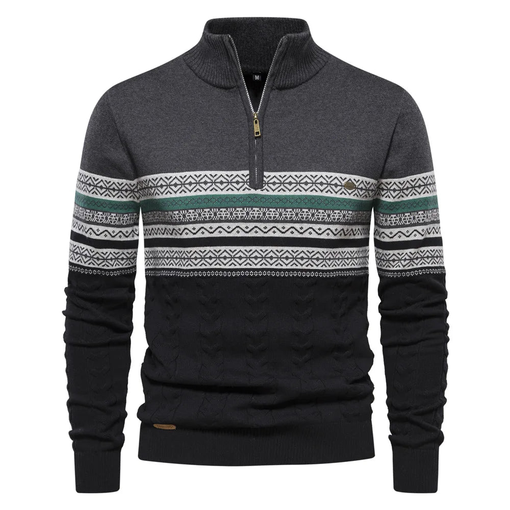 Jean™ | Strik med Subtile Mønstre