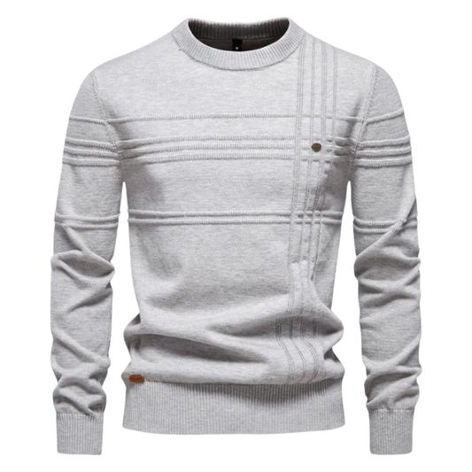 Lucas™ | Elegant trøje med ternet mønster