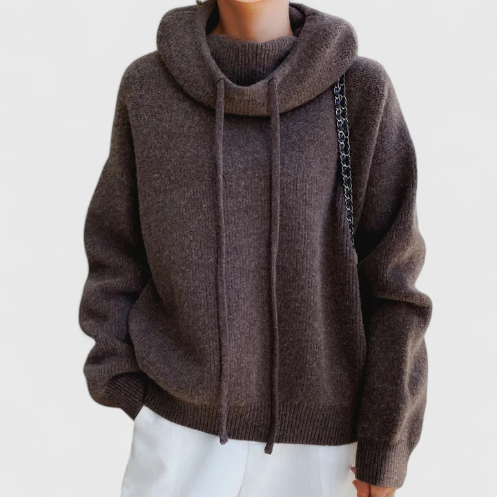 Marie | Behagelig Strik-Hoodie