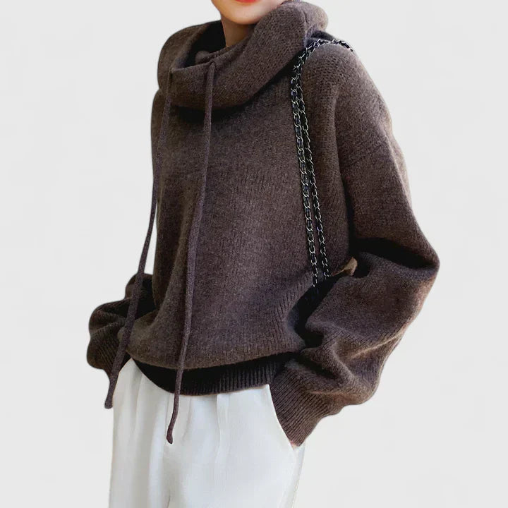 Marie | Behagelig Strik-Hoodie