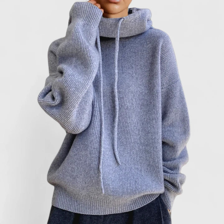 Marie | Behagelig Strik-Hoodie