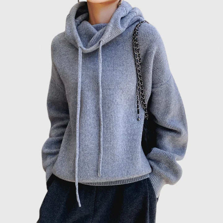 Marie | Behagelig Strik-Hoodie