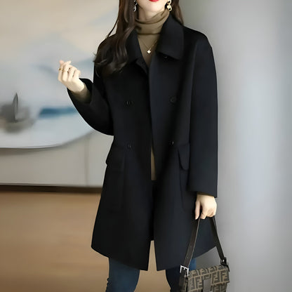 Camille™ | Elegant og Varm Vinterfrakke