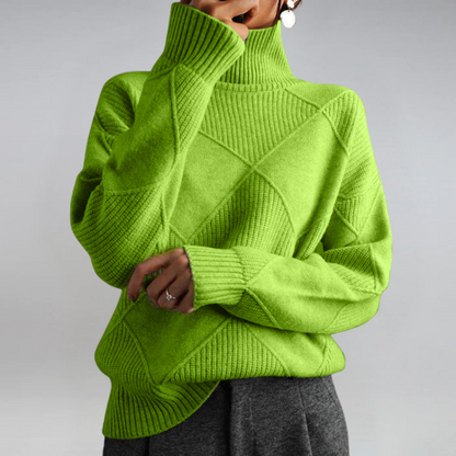 Lauren | Luksus Cashmere Rullekrave Sweater
