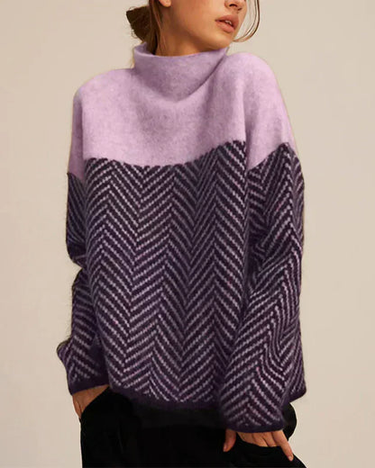 Norah | Bomuldsrullekravepullover