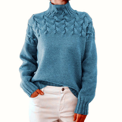 Elena | Varme Strikrollkrave