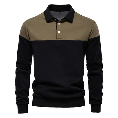 Sébastien™ | Bicolor Polo med Kontrast