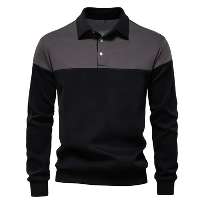 Sébastien™ | Bicolor Polo med Kontrast