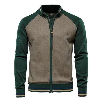Nicolas™ | Elegant Trøje med Lynlås