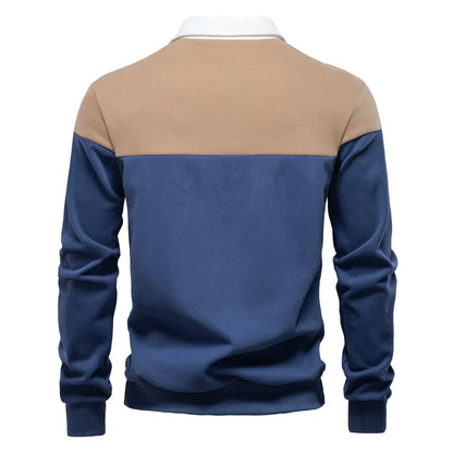 Sébastien™ | Bicolor Polo med Kontrast