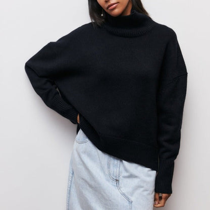 Noa | Luksuriøs Rullekrave Sweater