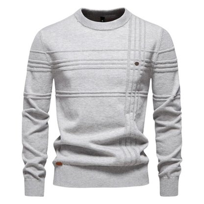 Lucas™ | Elegant trøje med ternet mønster